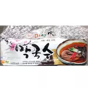 미식가 막국수 2KG 막국수사리재료 즉석식품 분식재료 즉식식품 업소용