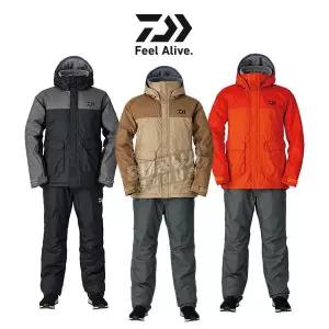 다이와 DW-3520 레인맥스 윈터슈트 브라운/WM 동계 겨울 방한 낚시복 상하의 세트