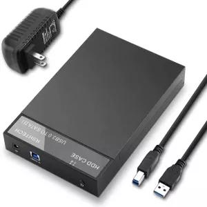 하드 드라이브 인클로저 RSHTECH USB 3.0 to SATA 외장 도킹 스테이션 3.5인치 I/II/III HDD SSD 최대 16TB