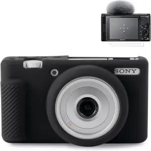 소니 ZV-1F II/ZV-1M2 브이로그 카메라용 포켓케이트 케이스 실리콘 커버 스킨 긁힘 방지 슬림 핏 소프트