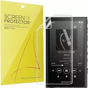 램쇼 소니 NW-A306 스크린 프로텍터 호환 6팩 풀 커버리지 TPU 클리어 필름 워크맨