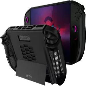 레노버 리전 고 2 TPU 그립 보호 커버 소프트 백 케이스 킥스탠드 컷아웃된 8.8인치 OLED 게이밍