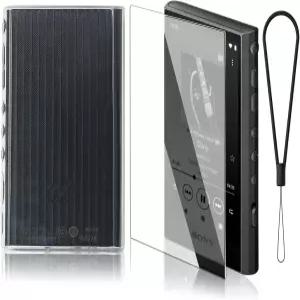 워크맨 소니 Nw-A306 시리즈 A300 뮤직 플레이어와 호환되는 소프트 TPU 크리스탈 클리어 케이스