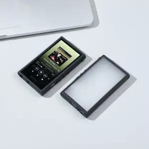 소니 워크맨 NW-A300 시리즈 NW-A307(블랙)용 업그레이드된 유연한 충격 방지 텍스처 피부 촉감 보호 쉘