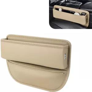 카시트 갭 필러 정리함 휴대폰 열쇠 안경 카드용 방수 미끄럼 방지 가죽 앞좌석 수납 가방 대부분의 차량용