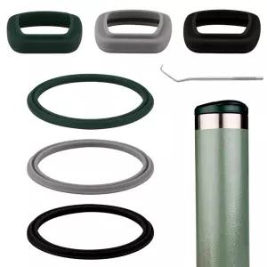 (7팩) Stanley AeroLIGHT 라이트 트랜짓 보틀용 고무 씰 교체품, 473.2ml(16온스)/591.5ml(20온스) 운송 병