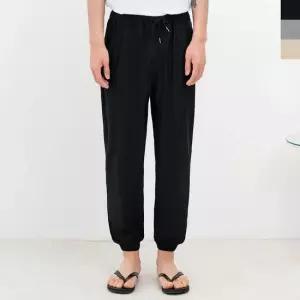 남자 밴딩 가벼운 여름 조거바지 일상패션 일상패션 데일리룩 슬랙스 남자캐주얼바지