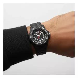 루미녹스 XS.3502 XS.3502.L 네이비 씰 밀리터리 다이버 남성 우레탄시계 3166962