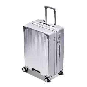레븐 64cm(24인치) 여행용캐리어 대형수화물 큰여행가방러기지 화물용 신혼여행 실버그레이