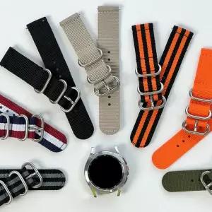 엔터콘 갤럭시워치 6 5 4 나토 밴드 스트랩 스포츠 줄 갤럭시워치스트랩 갤럭시워치스포츠