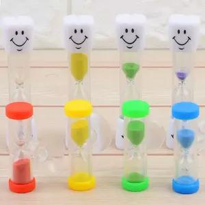 3분 모래시계 X2개 (랜덤) 화장실 양치시계 타이머 qRA9+4Muv