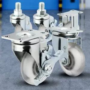 경량소형2 베어링바퀴 캐스터 미니 이동식 회전 앵글 캐스터 케스터