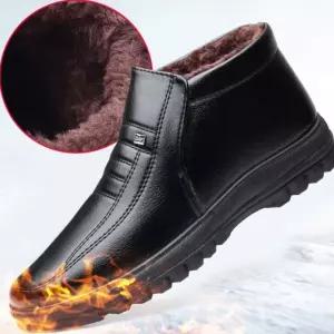 남성 방한부츠 신발 털안감 단화 아빠구두 정장화 xxv1+2aph