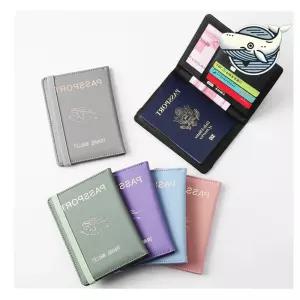 여행용 여권 케이스 실용적인 포켓 수납 깔끔한 NJE2+6OXu
