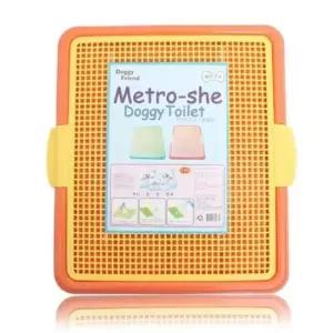 [반려] 배변판 애완동물 애견 위생용품 오렌지색 매트형
