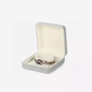 결혼선물 쥬얼리 벨벳 보관함 보석함 선물함 팔찌함 사각