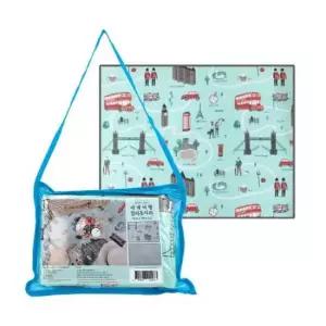 캠핑매트 국산 세계여행 컬러 방수매트 미니돗자리(70x90cm)