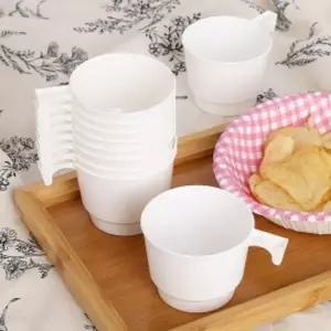 이라이프다회용손잡이컵10개(190ml)플라스틱컵 다회용컵 야외용컵 피크닉컵