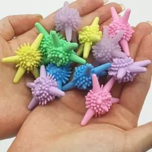 실리콘 세탁볼 엉킴방지 도깨비세탁볼 랜덤색상 10p 세탁볼 세탁공