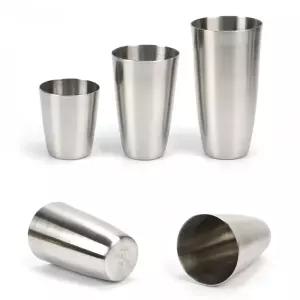 스텐 304 아이스커피컵 음료컵 칵테일컵 1호 약 340ml 스텐맥주컵 이중스텐컵