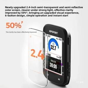 호환 IGPSPORT BSC200S GPS 자전거 컴퓨터 사이클링 오도미터 무선 속도계 경로 내비게이션 ANT+ 액세서리