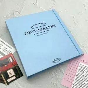 [문구/오피스] 인생사진 앨범 접착식 블루 포토북 사진첩 네컷