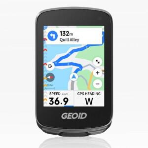 호환 GEOID CC700 Pro 2.8인치 터치스크린 자전거 컴퓨터 GPS 속도계 글로벌 지도 내비게이션 사이클링 오