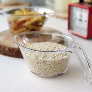 [하프클럽/브이와이]플라스틱 쌀컵 계량컵 이유식 라면 쌀 눈금컵 1P