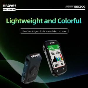 호환 IGPSPORT BSC300 자전거 컴퓨터 무선 속도계 GPS 네비게이션 ANT + 케이던스 센서 IPX7 방수 주행 거