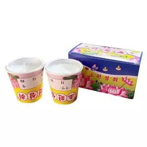 도매 기도용 종이컵초 2P