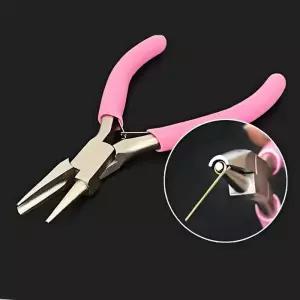 미니 5인치 원형 오목 플라이어 와이어 루핑 정밀 보석 DIY 제작용