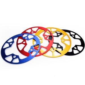 호환 104BCD MTB 자전거 체인 링 보호 커버 32T/34T 36T/38T/40T/42T 스프로킷 크랭크 셋 가드 휠