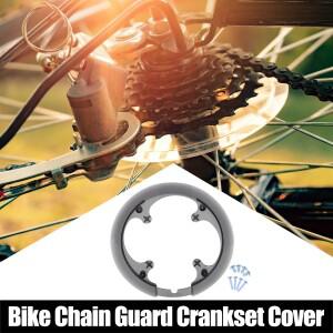 호환 XAutohaux 자전거 크랭크셋 체인 휠 커버 가드  스프로킷 프로텍터  42 44 톱니  7.4cm  9.5-10.5cm