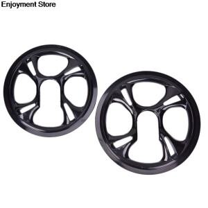 호환 접이식 산악 로드 자전거 스프로킷 보호 체인 휠 보호대  크랭크 링 커버  3 가지 유형  1 개