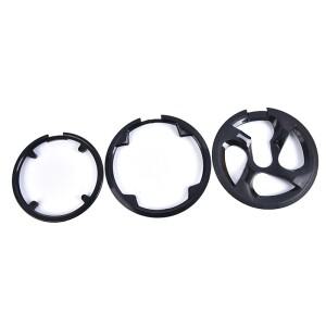 호환 자전거 체인 휠 링 보호 커버  MTB 도로 스프로킷 크랭크셋 가드  사이클링 액세서리