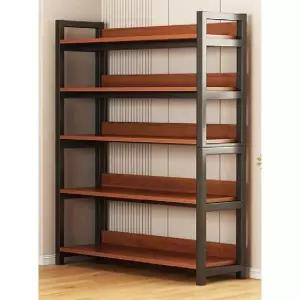 원목 와이드 진열장 책꽂이 다용도 5단 펜트리 슬림 수납장 트로피