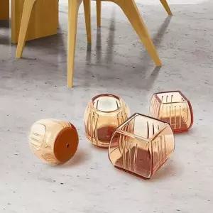 식탁의자커버 투명캡 중 의자커버 발커버 받침 식탁 다리 소음방지