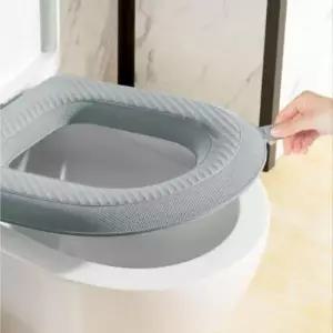 EVA커버 폭신한 EVA 방수 변기커버 손잡이형 변기시트