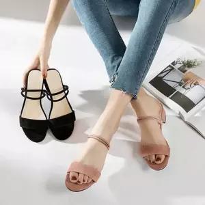 인기상품 여자 비치 신발 뮬슬리퍼 샌들 여름 원피스 슈즈 코디 [W7052FB_260401]