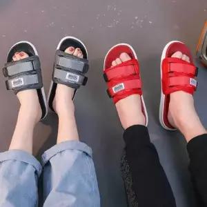 인기상품 커플 찍찍이 슬리퍼 실내화 남자 여자 패션 여행 [W6F96E6_260401]