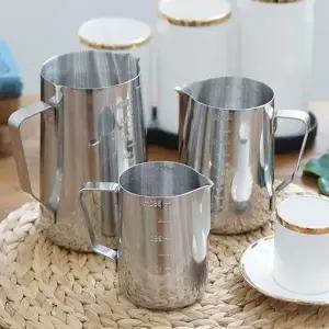 [하프클럽/브이와이]우유 밀크컵 밀크피쳐 소 밀크저그 라떼아 1P