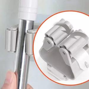 빗자루 벽고정걸이 청소도구 대걸레 밀대 우산꽃이 도구걸이대 청소용구함