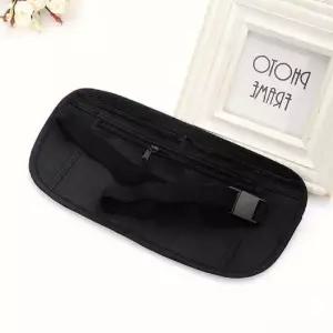 소매치기 여행용 슬림 복대 방지 검정 복대 여행가방 힙색