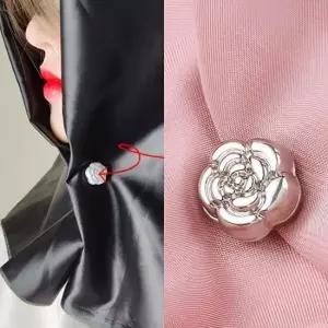 자석브로치 (보리별) 의류자석 가디건 스카프 고정 2개 1세트