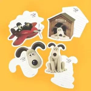 [문구] 월레스와 그로밋 모양 편지지 랜덤-10EA