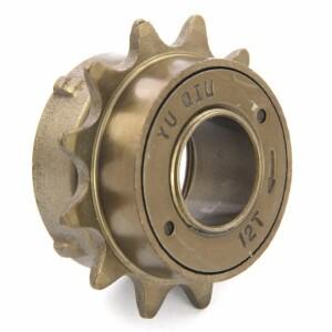 호환 MTB 자전거 싱글 스피드 플라이휠  산악 BMX 프리휠  개조 스프로킷 스틸  34mm 스레드 기어  12T  14