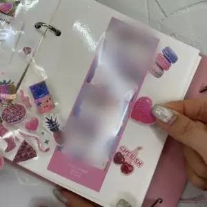 [문구] 접착식 포토북 핑크 앨범 네컷 인생사진