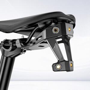 호환 자전거 물병 홀더 어댑터 경량 안장 병 케이지 확장 브래킷 사이클링 뒷좌석 주전자 마운트 스탠드