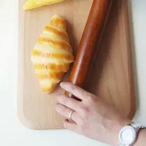 우드밀대 만두피 국수요리할때 편리한 로즈우드 밀대