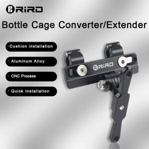 호환 RIRO 자전거 물병 케이지 익스텐더 MTB 워터 컵 홀더 변환기 도로 안장 확장 브래킷 수정 부품